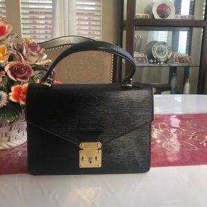 Authentic VintageLV epi leather black